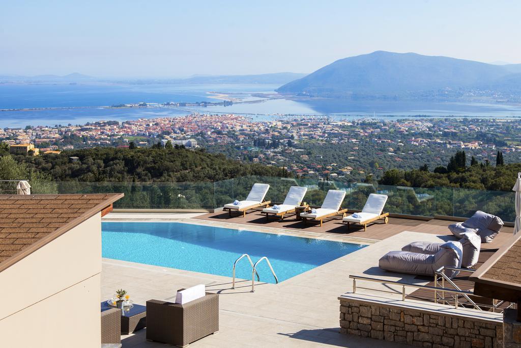Alivia Lefkas Luxury Villas Απόλπαινα Εξωτερικό φωτογραφία