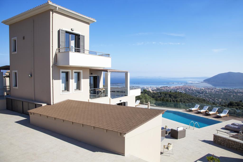 Alivia Lefkas Luxury Villas Απόλπαινα Εξωτερικό φωτογραφία