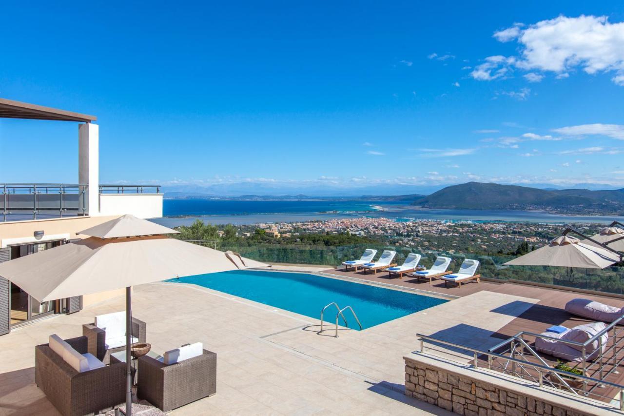 Alivia Lefkas Luxury Villas Απόλπαινα Εξωτερικό φωτογραφία
