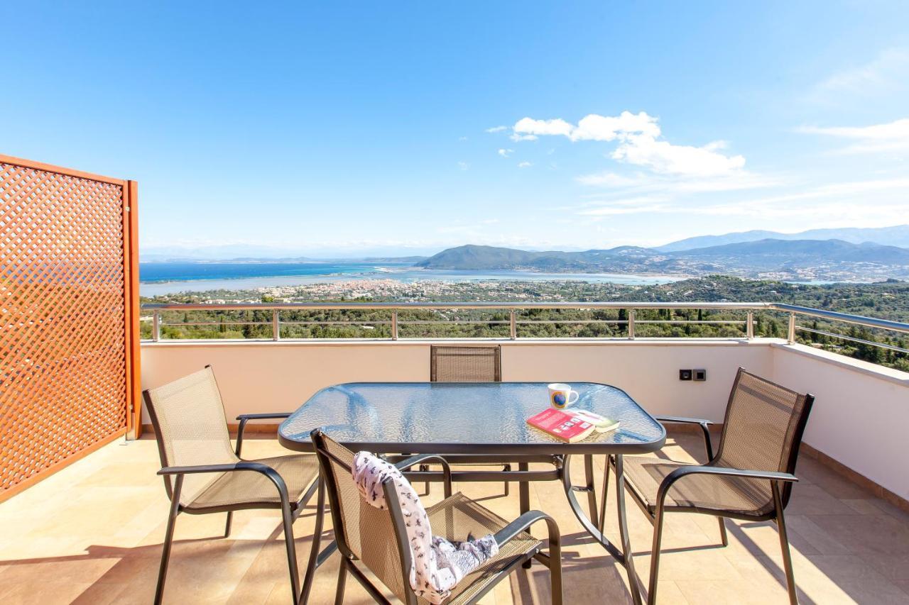 Alivia Lefkas Luxury Villas Απόλπαινα Εξωτερικό φωτογραφία